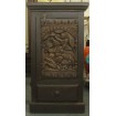 Hand carved bedside table